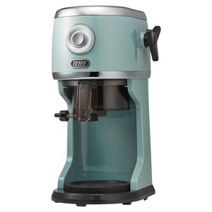 【努力特価】コンパクト電動ふわふわかき氷器 K-IS14 最新 本格かき氷 冷凍フルーツ ハーフ氷 ミックス氷 ジュース ミルク氷 ふわふわ サラサラ シャリシャリ 製氷カップ付き K-IS14 (ペールアクア)