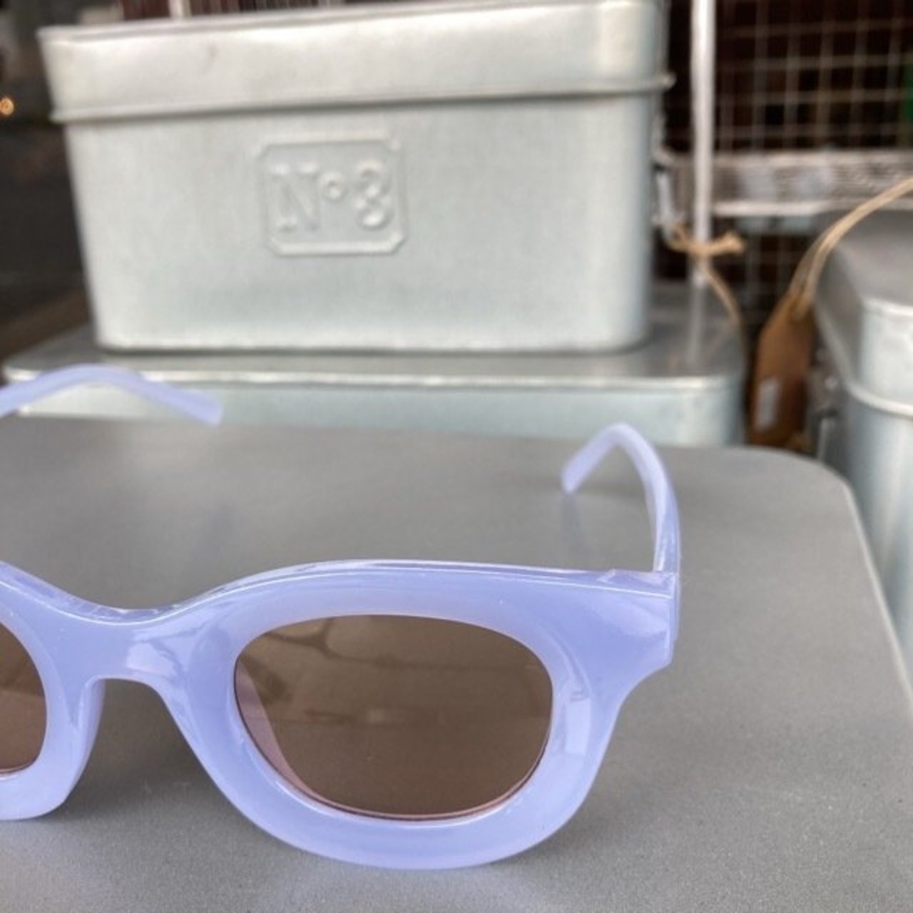 TOPANGA Accessory　ゼリーカラーサングラス　ブルー