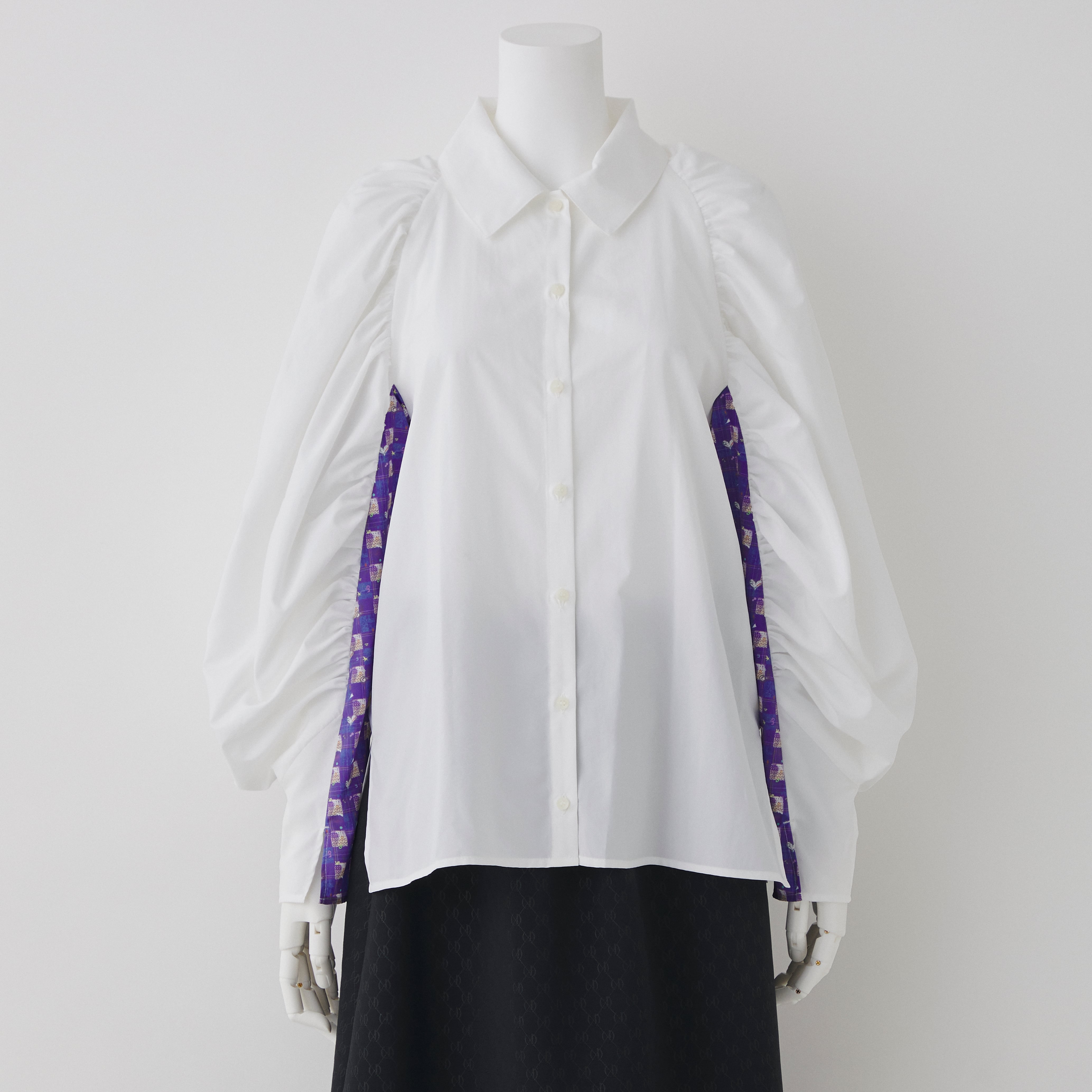 J_O×FUMIE=TANAKA ボールシャツ【Reopen×ホワイト】