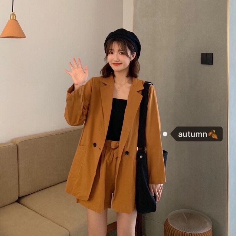 ジャケット＋ショートパンツ　セットアップ　AJ33167-3165