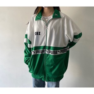 -PUMA- 90's 2tone design track jacket