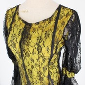 社交ダンス 衣装 スタンダード ドレス ワンピース パーティドレス un×Ⅱ 黄色 黒 ブラック系 イエロー系 レース 花柄 長袖 バイカラー ロングドレス パーティー ワンピース スパンコール 派手 おしゃれ エレガント フォーマル ダンス衣装 レディース ルームウェア きれいめ 大人可愛い 謝恩会 冠婚葬祭 旅行 結婚式 用途多様 お洒落 体型カバー セクシー 透け感 伸縮性