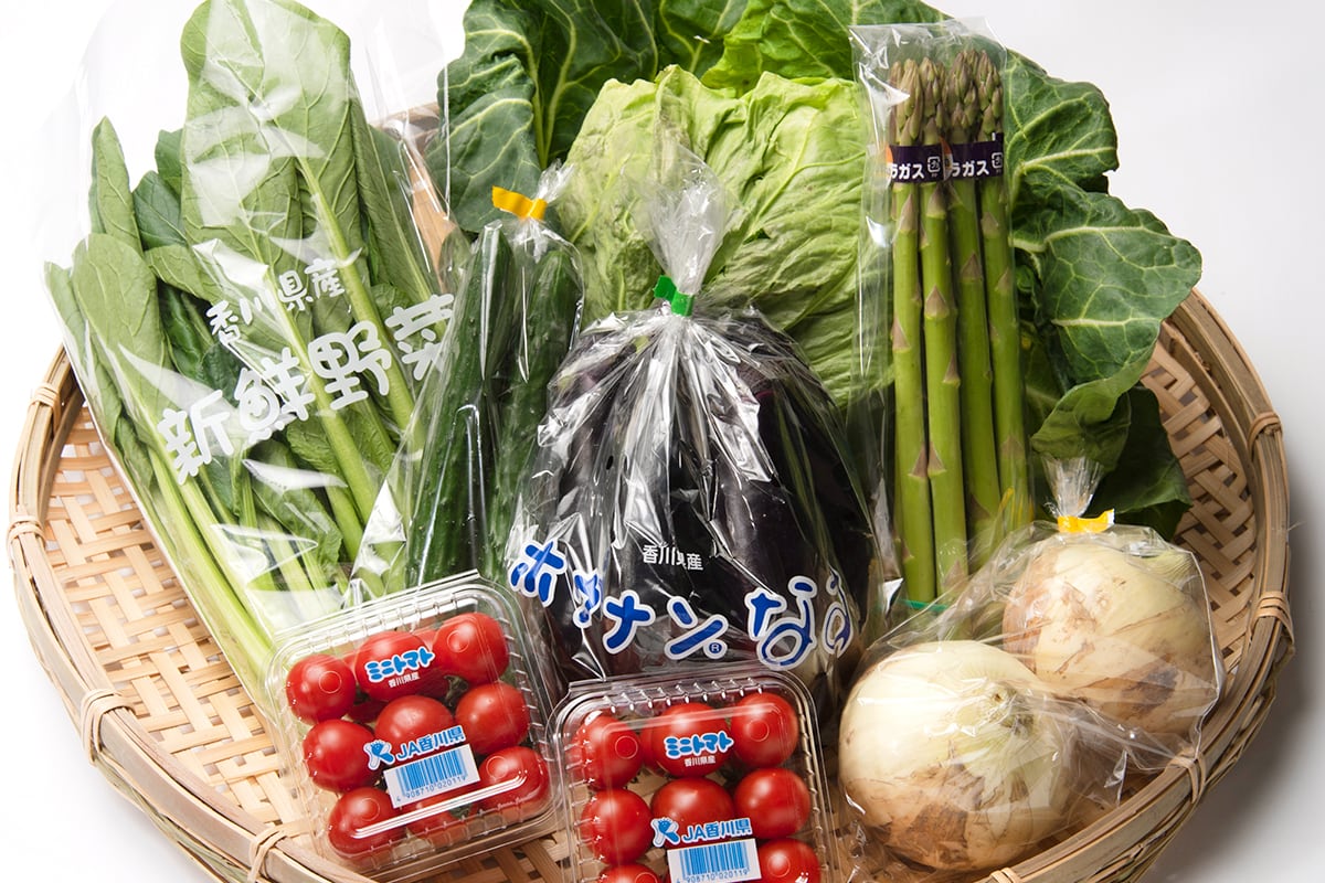 online　Takamatsu　送料無料】旬の香川野菜　7品詰め合わせセット　Market　Sea　Sun　shop