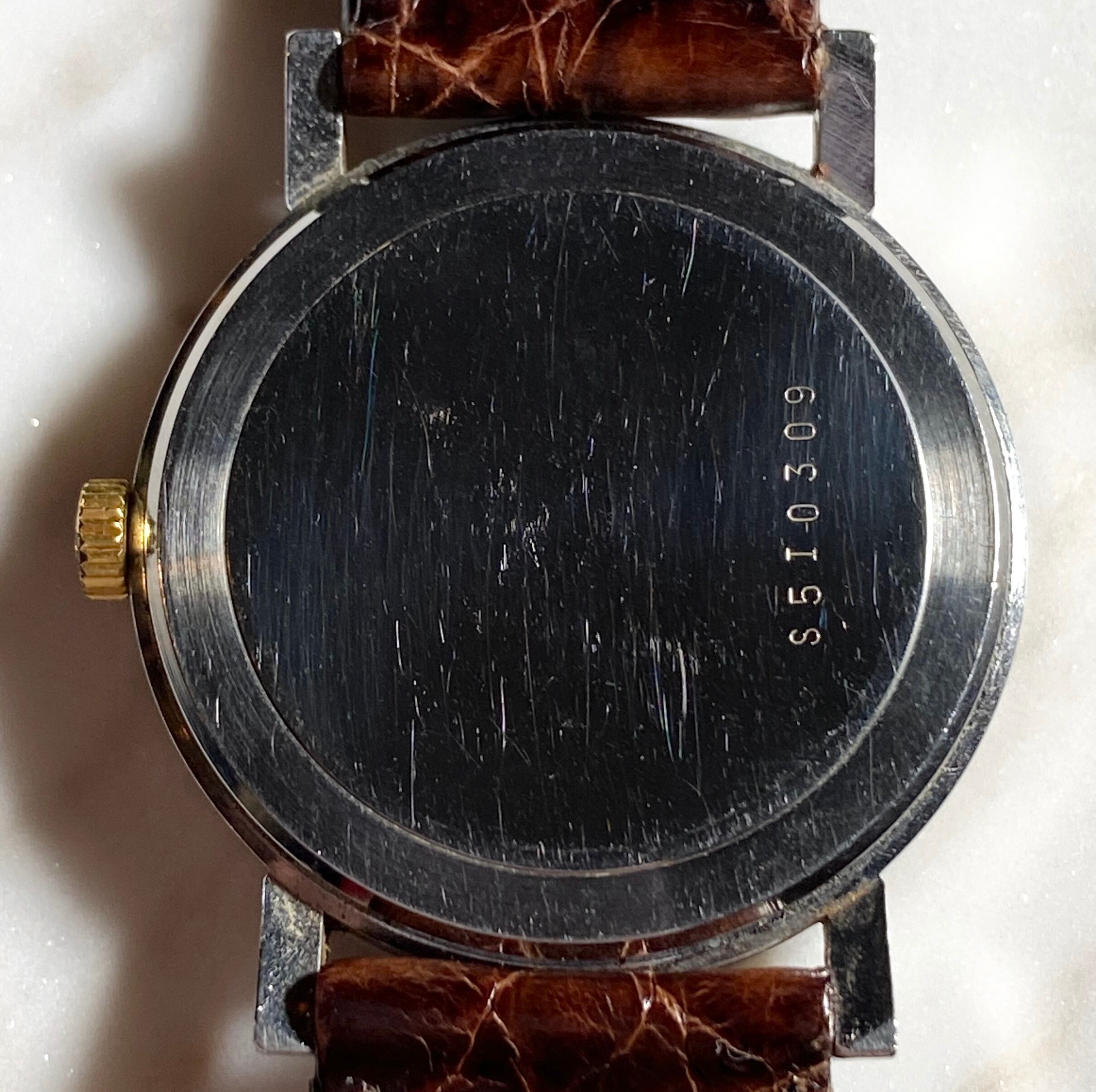 WALTHAM manual winding watch set with tiger eye | NOIR ONLINE