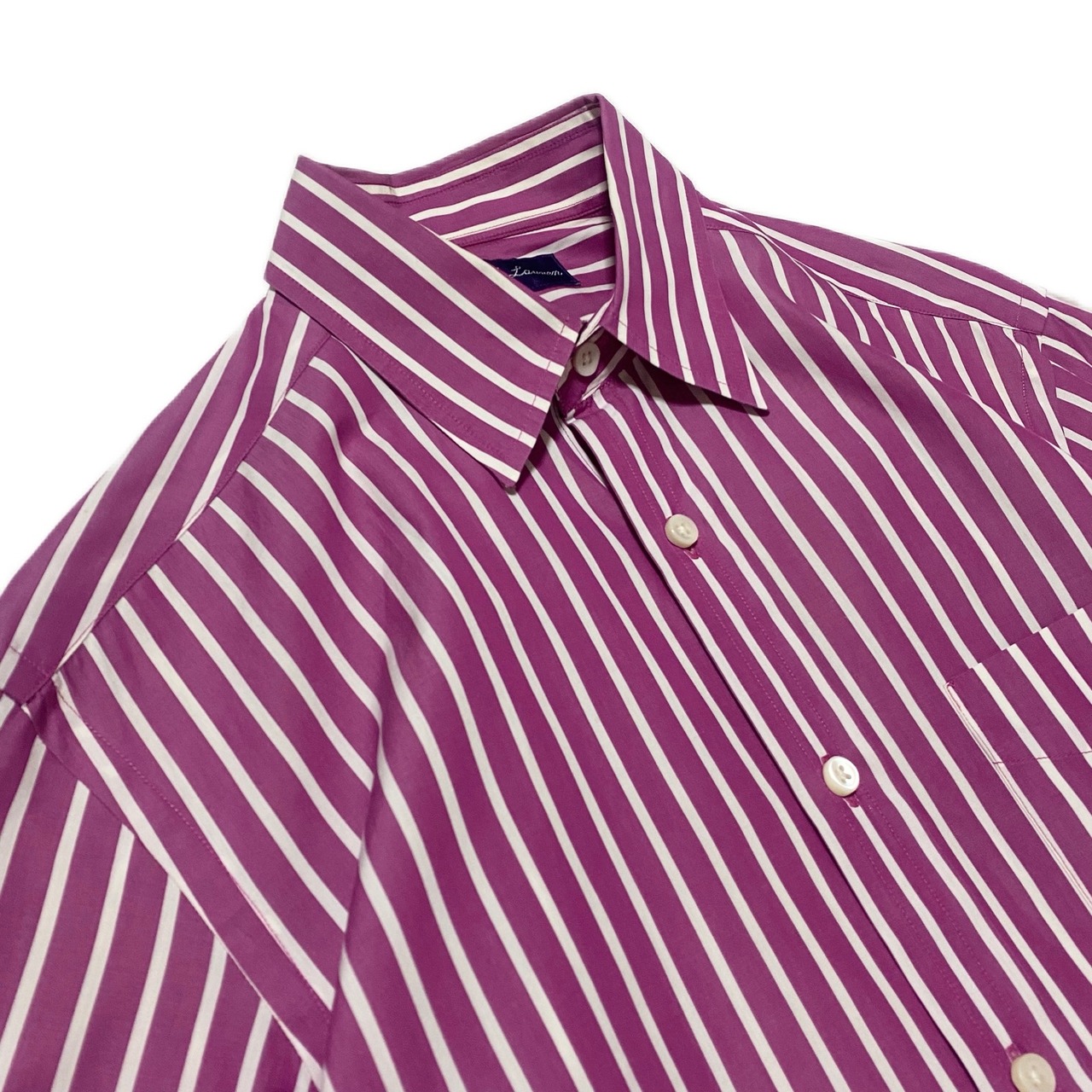 Ralph Lauren】ラルフローレン パープルレーベル ストライプシャツ 