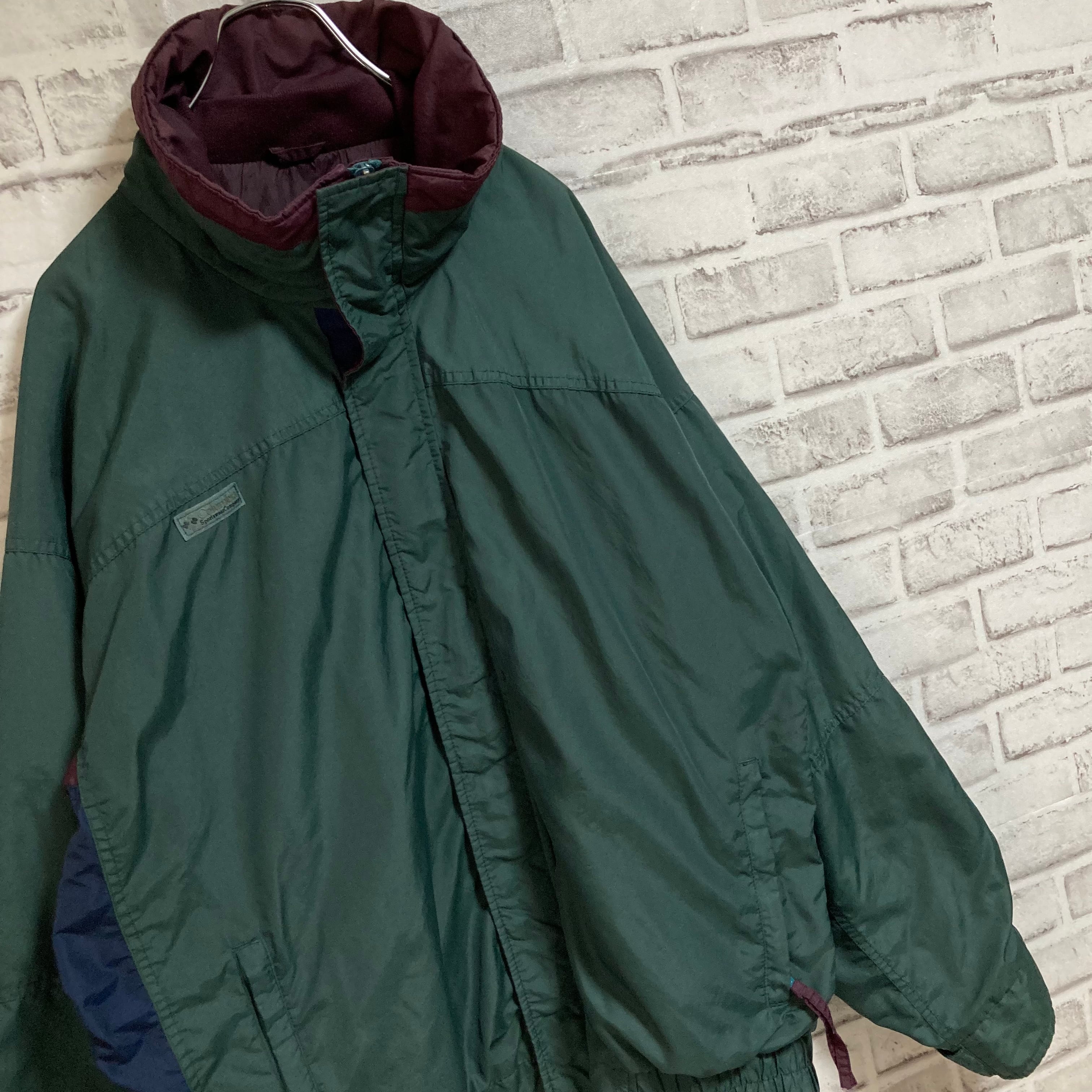 90s Columbia ナイロン 個性 カラー ビックサイズ ゆるダボ