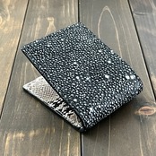 スタースティングレイ × パイソン マネークリップ ブラック