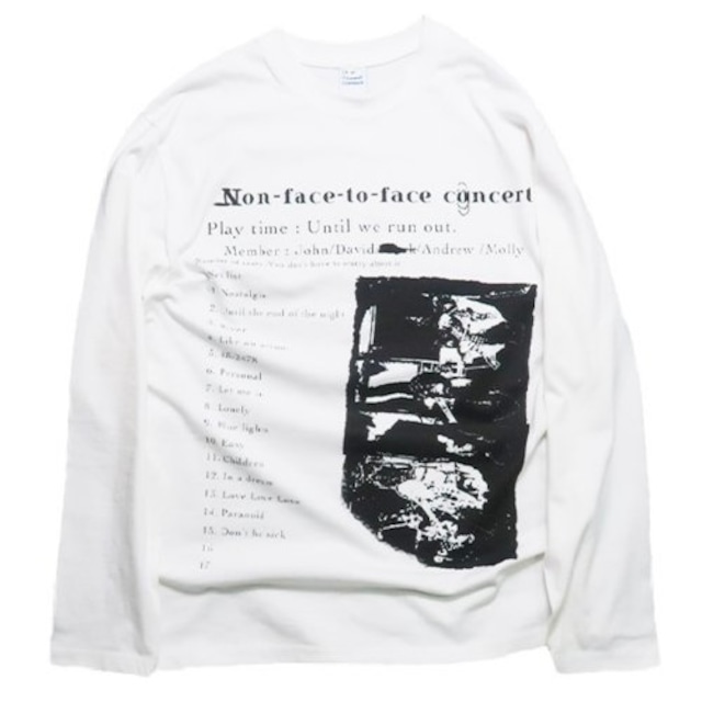 [THE COLDEST MOMENT] TCM concert long sleeve 正規品  韓国 ブランド 韓国ファッション 韓国代行 Tシャツ