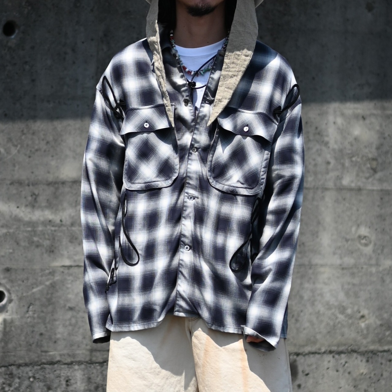 Leh / Embroidery Check Shirts