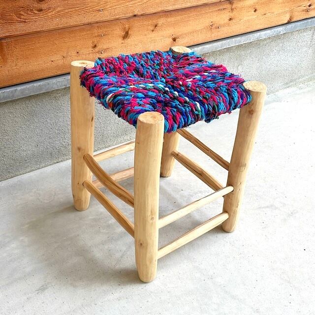 モロッコチェア Moroccan wooden chair モロッコ ドーム木椅子 w30×30.5×h41cm