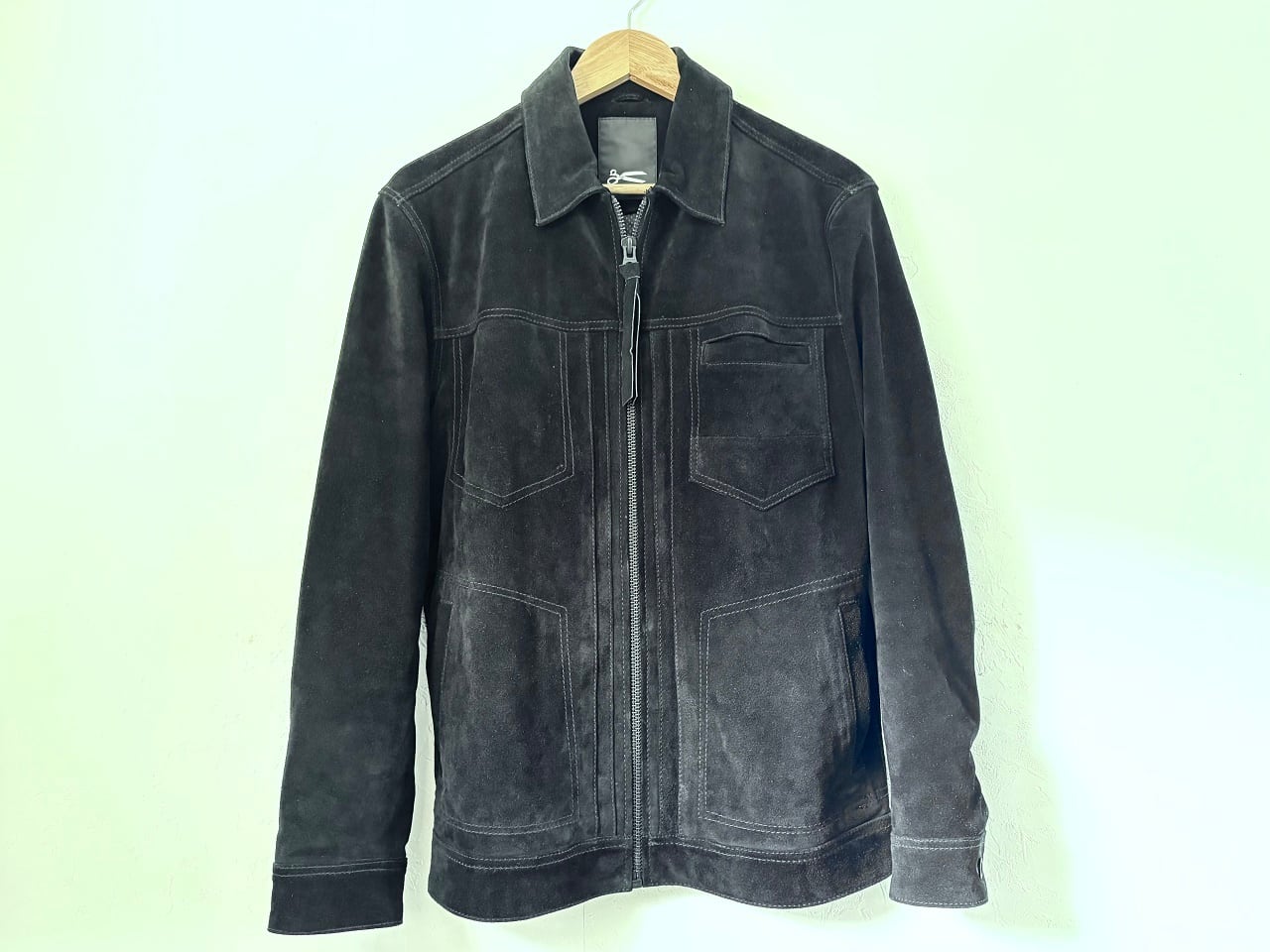 ジャケット・アウター DENHAM CONVOY TRUCKER Suede leather 77b872c9d51d1b2b5094bc0e4924b4