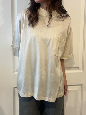 Christian Dior / vintage chest pocket T-shirt.