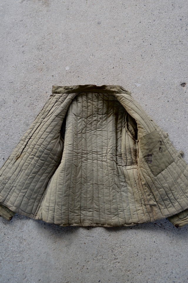Bulgarian Army 50s Heavy Cotton Liner Jacket Vintage Dead Stock 1950 ブルガリア軍 テログレイカ ヘビーライナー 50年代