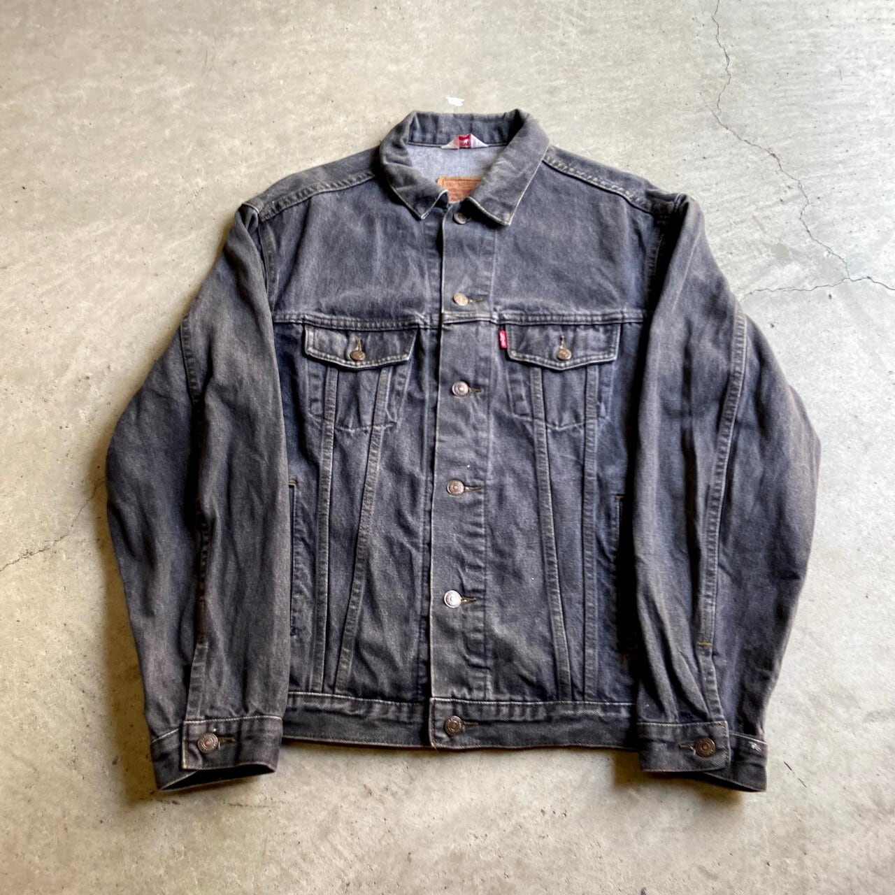 80年代~ リーバイス Levi's 70506-0257 ブラック デニムジャケット G ...