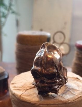 VELVET LOUNGE スターダストスカルリング スモール スターダスト