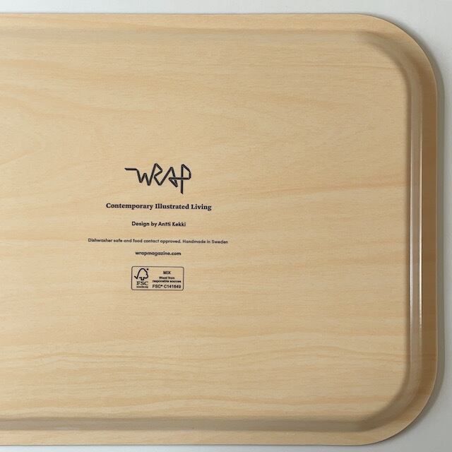 Wrap Hikers Rectangle Art Tray Illustrated By Isabelle Feliu Yay Design Household Goods
