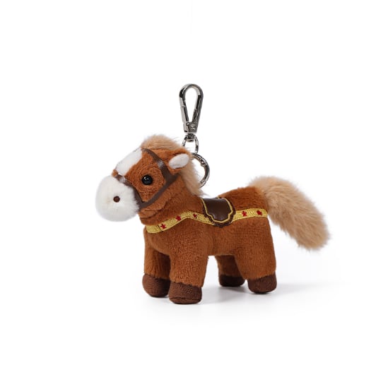 Cinnamon Brown Pony Bag Charm_MC600337