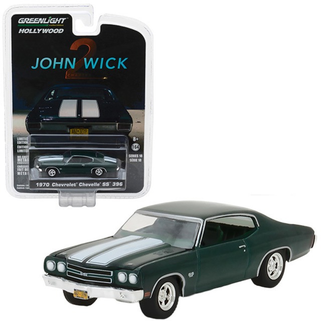 JOHN WICK2 1970年シボレー・シェベル SS396ミニカー