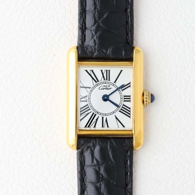 カルティエ マストタンク SM オパラン文字盤