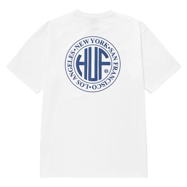 ハフ 半袖Tシャツ HUF REGIONAL TEE WHITE [並行輸入]