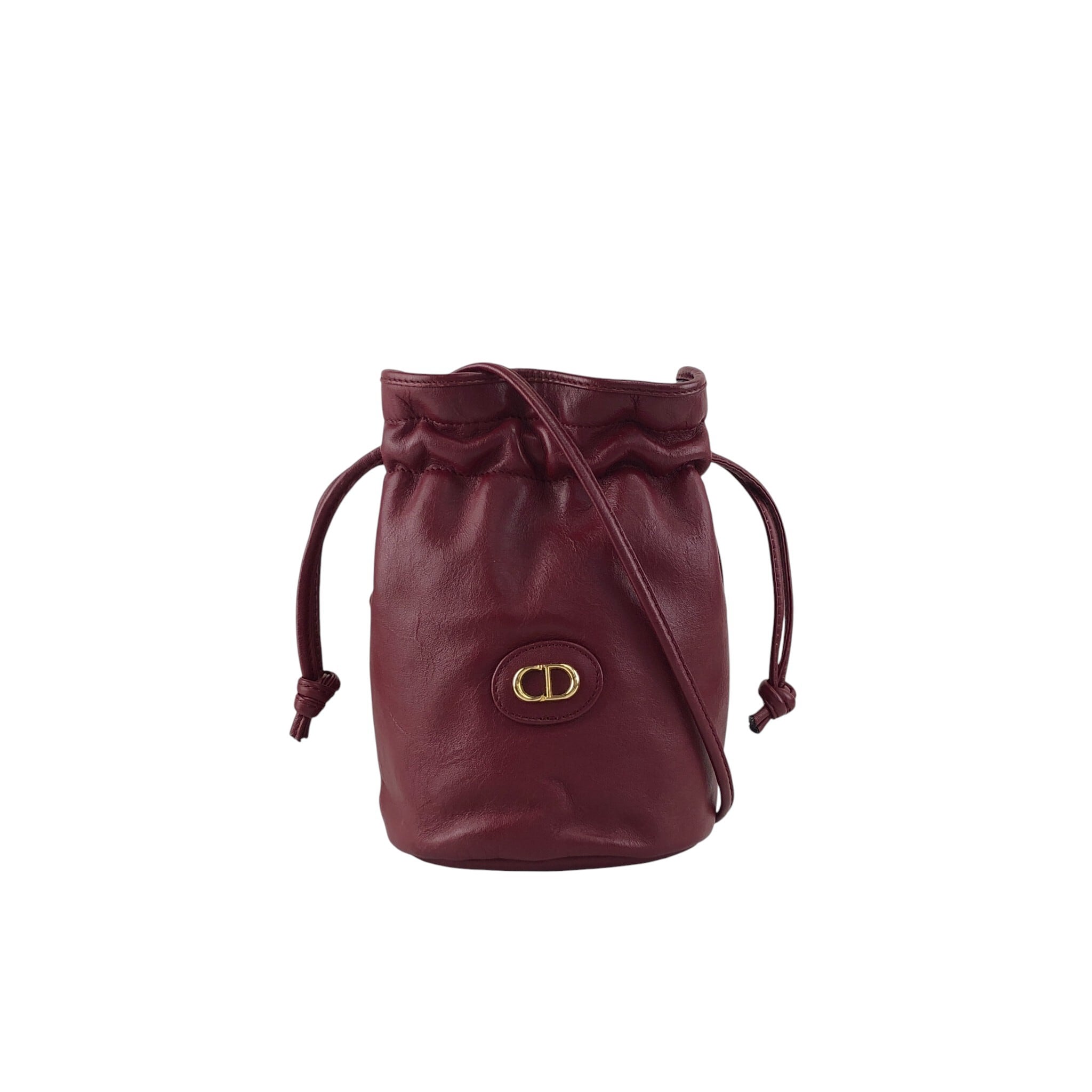 Christian Dior クリスチャン ディオール ショルダーバッグ レッド CD