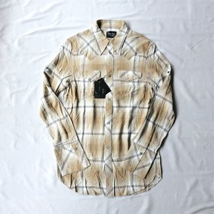 Number (N)ine 2007SS ABOUT A BOY期 RAYON CHECK WESTERN SHIRT