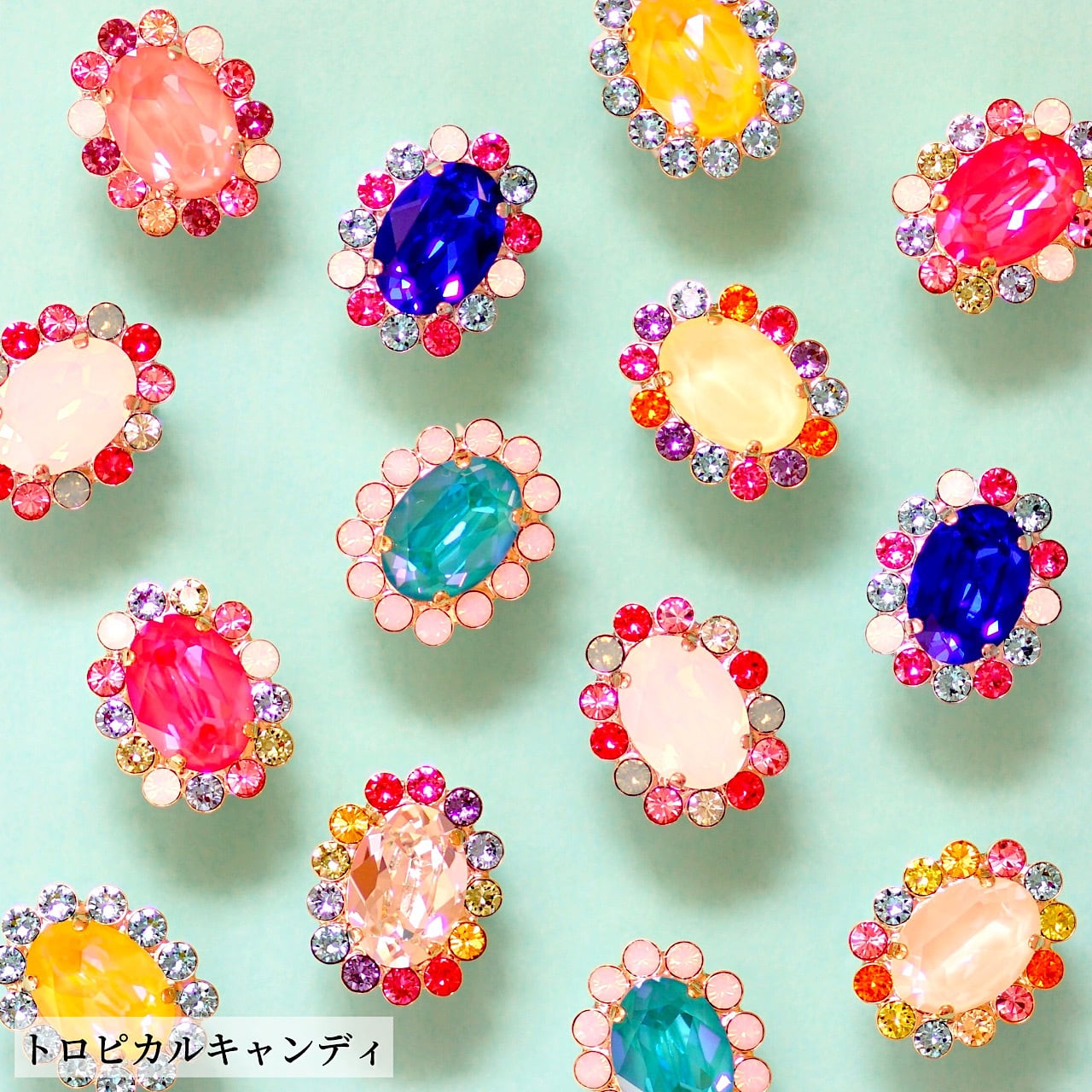 オーダーキャンディ オーバルピアス | MAKI NUMOTO (マキ ヌモト