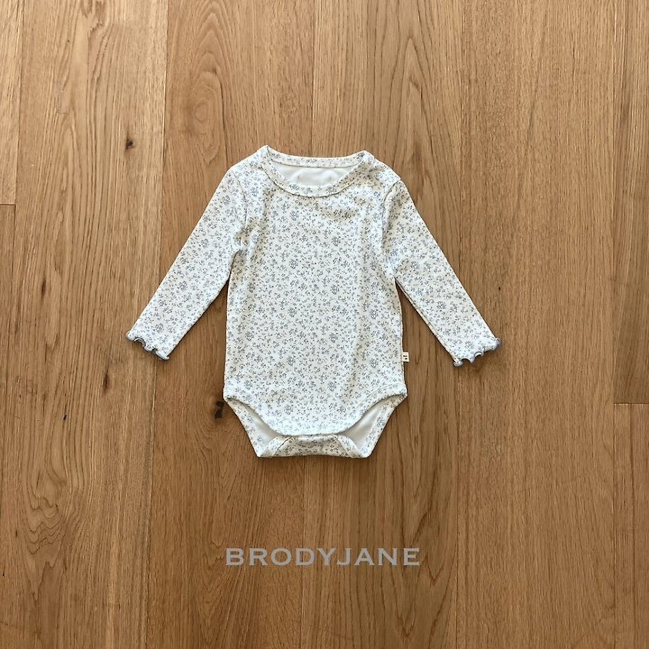 韓国子供服 / 26Autumn / 〖取寄〗Brodyjane / ベイビーリーフベビースーツ / ベビー服 / 赤ちゃん服 / ロンパース *S/M*