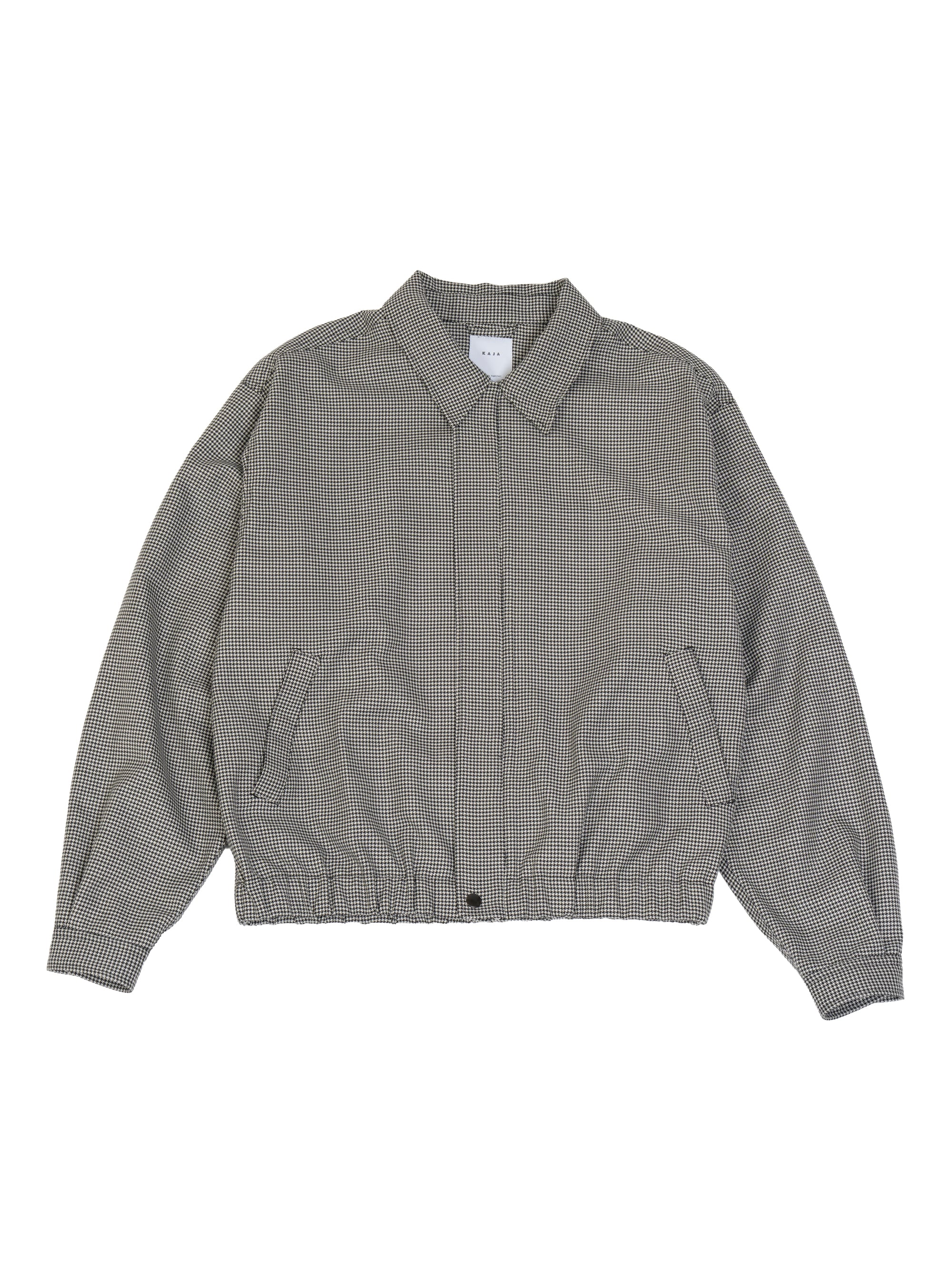 ジャケット・アウター KAJA HOUNDSTOOTH HARRINGTON JACKET KAJA HOUNDSTOOTH HARRINGTON JACKET | KAJA