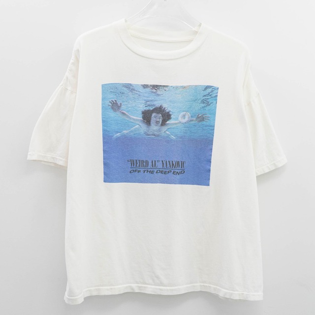World Ai Yankovic " Nevermind Parody " Cut Tag Fits XL 【A6-175】