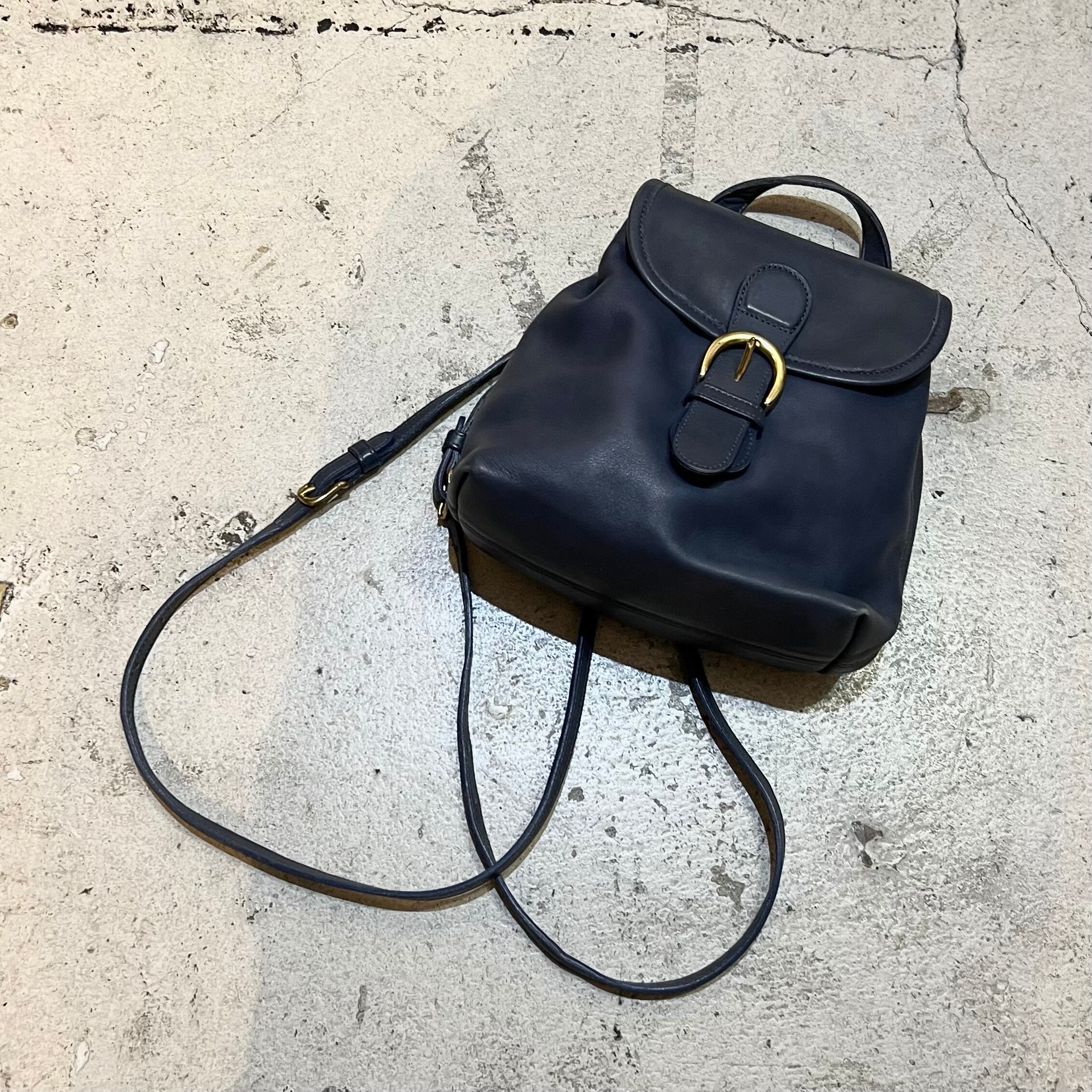 【美品】COACH オールドコーチ　リュックサック　レザー　4152