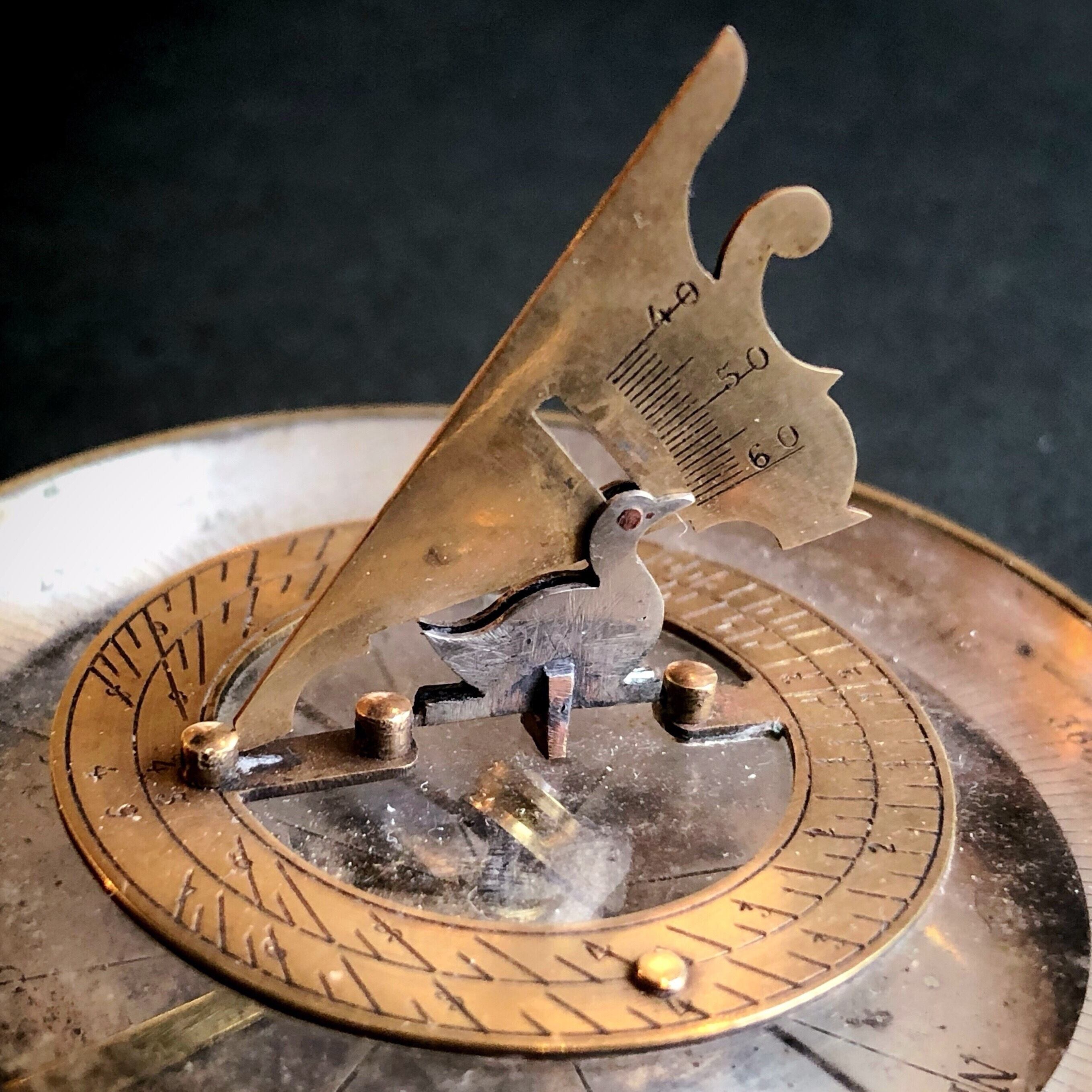 日時計付き方位磁針 | メルキュール骨董店