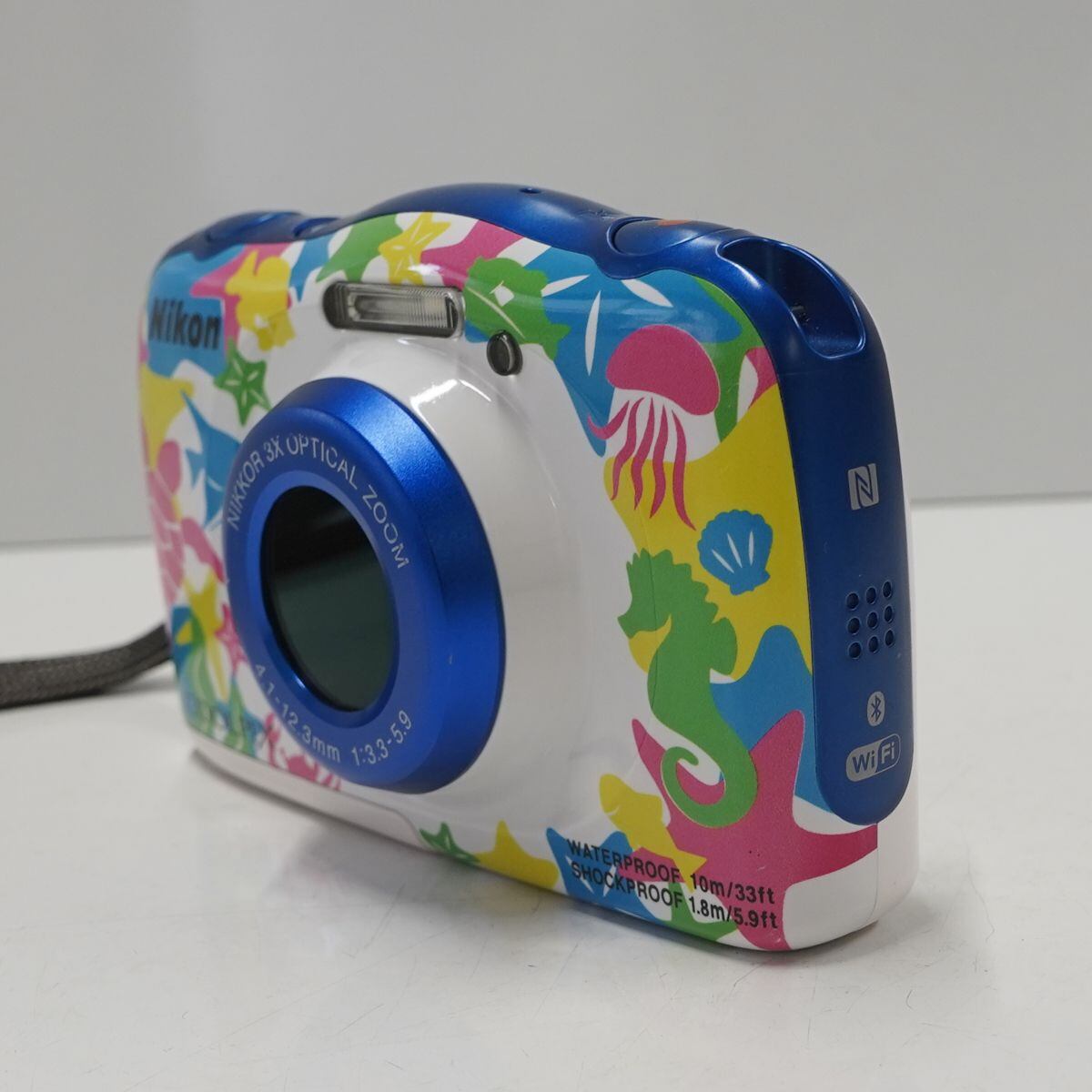 Nikon COOLPIX W100 USED超美品 防水 デジタルカメラ 本体+バッテリー