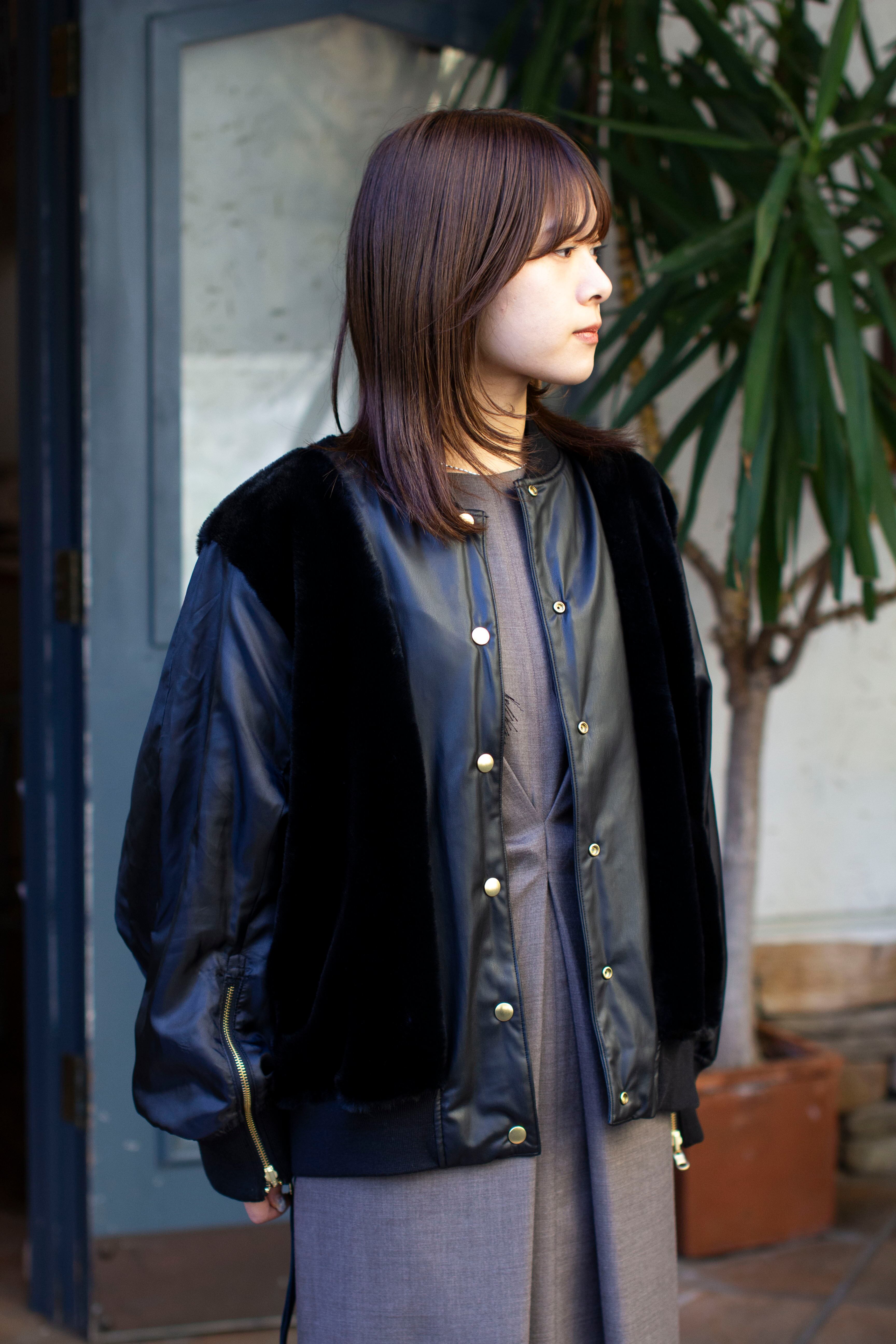 FUMIE=TANAKA フミエタナカ fringe BL F25A07（BLACK） | ANERCA & L.I.V