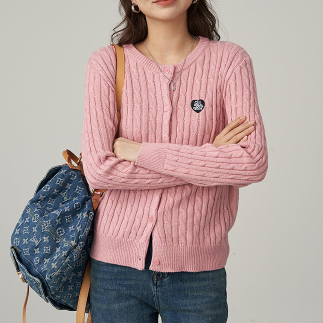 short sweater cardigan