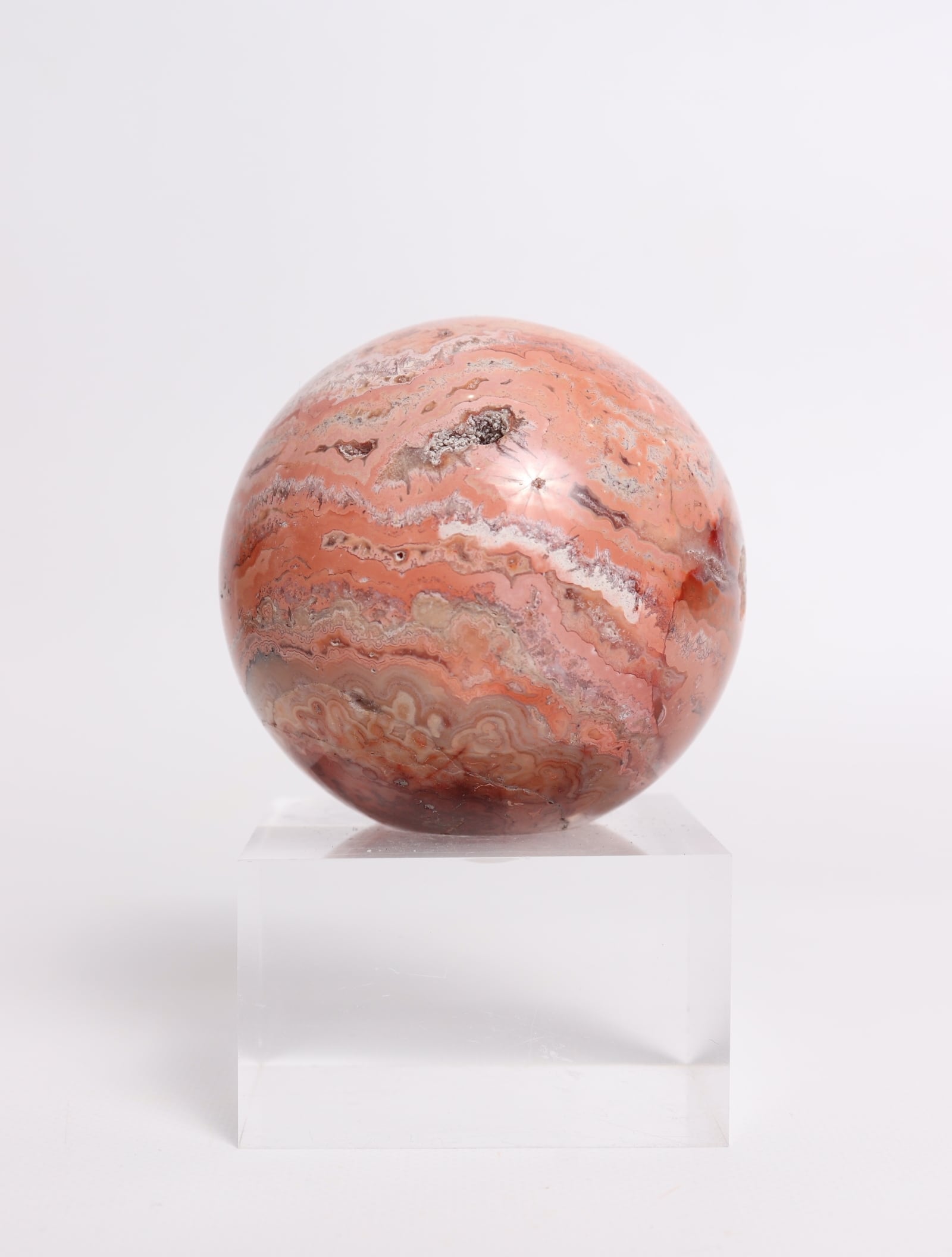 ピンクアゲートスフィア ピンクアゲートスフィア | Muu stone