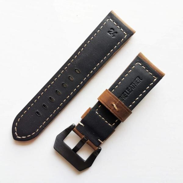 Paneraiパネライ代用ベルト22mm腕時計 革 ベルト 時計の革ベルト Paneraiパネライ代用ベルト22mm腕時計 革 ベルト 時計の革ベルト