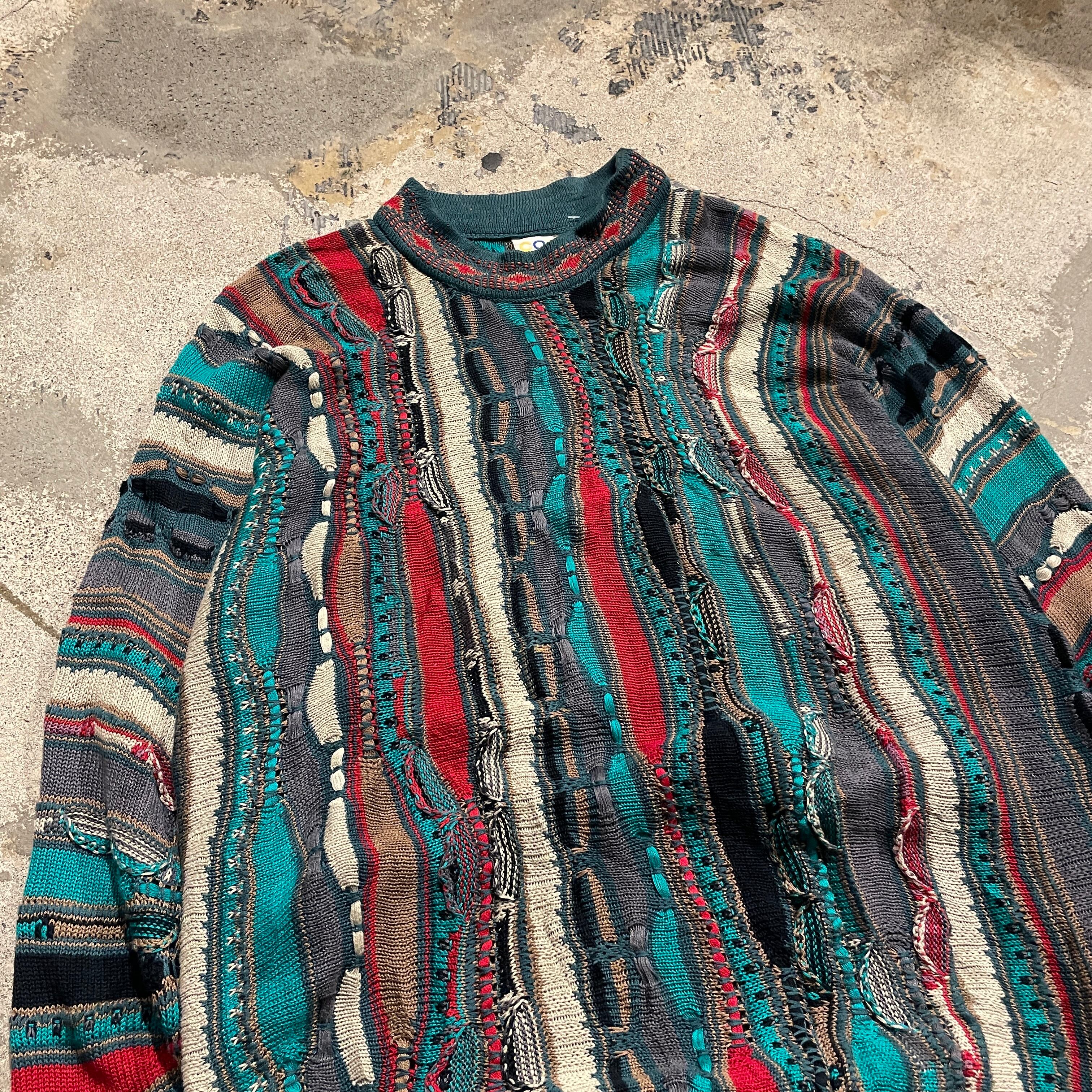 傑作special】90's~ COOGI 3D Knit Multi Pattern | 下北沢SPiKe＆SPiCe