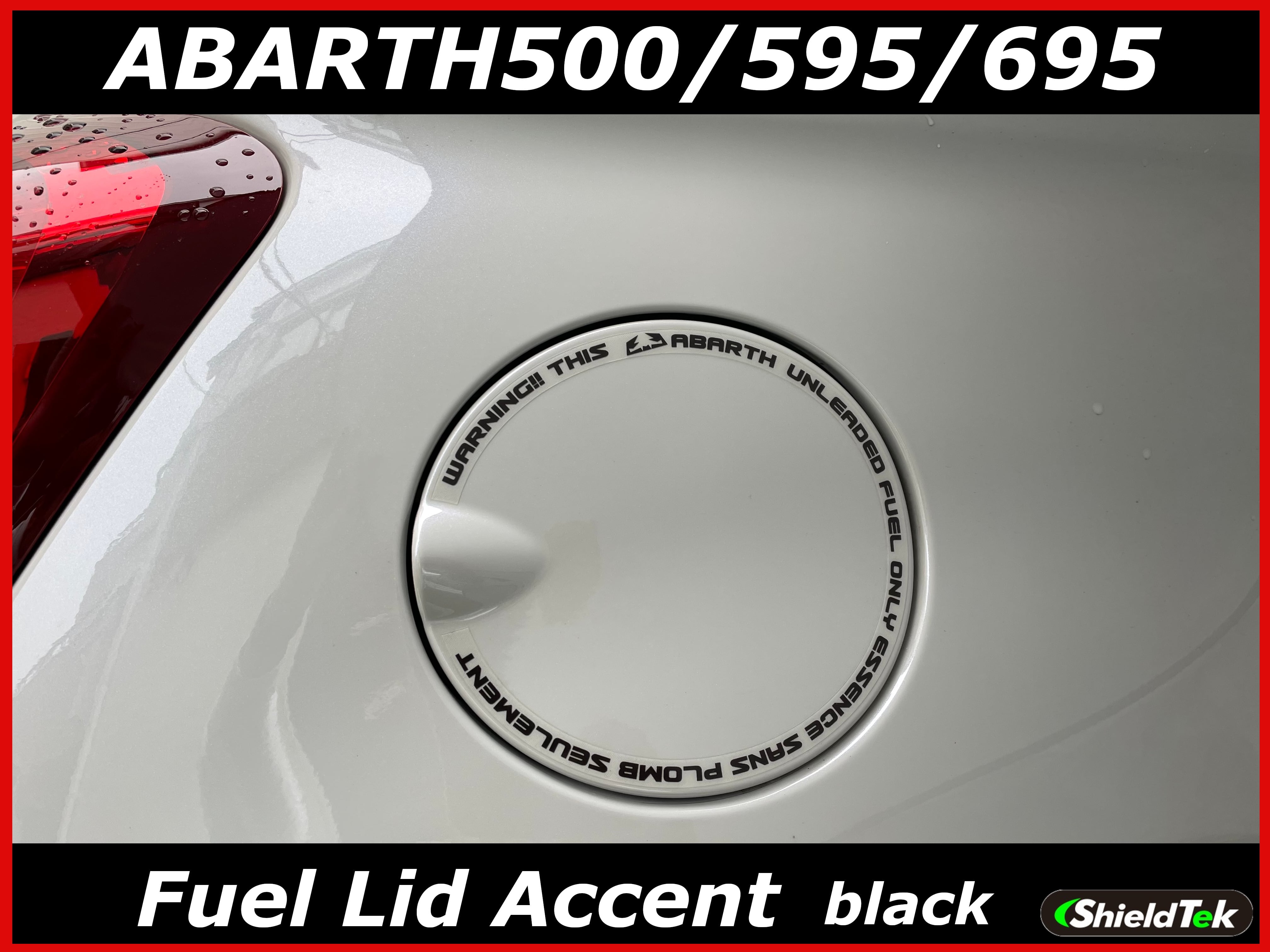 ABARTH500/595/695 アバルト Fuel Lid Accent フューエルリッド