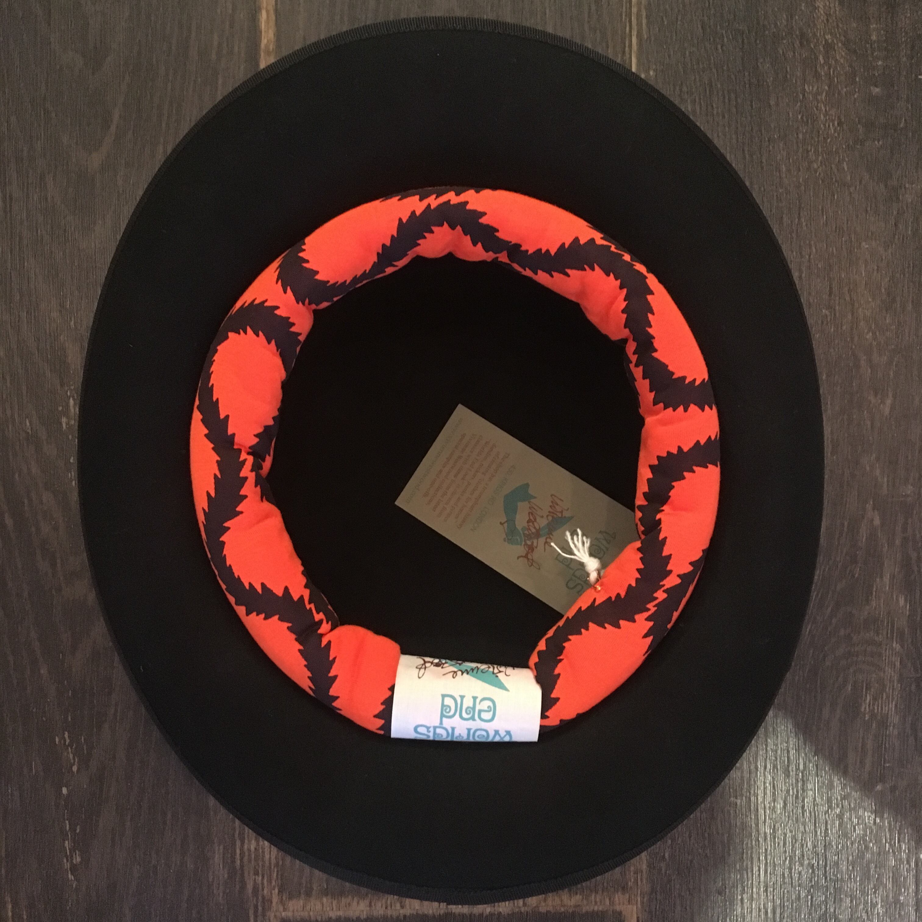 Worlds End John-Bull Hat Black | The Vintage Garden Worlds End John-Bull Hat Black | The Vintage Garden