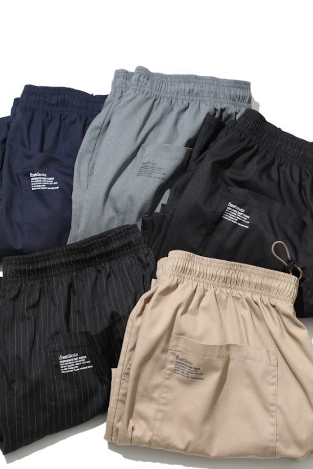 【FreshService(フレッシュサービス)】CORPORATE EASY PANTS（FSW-23-PT_268）