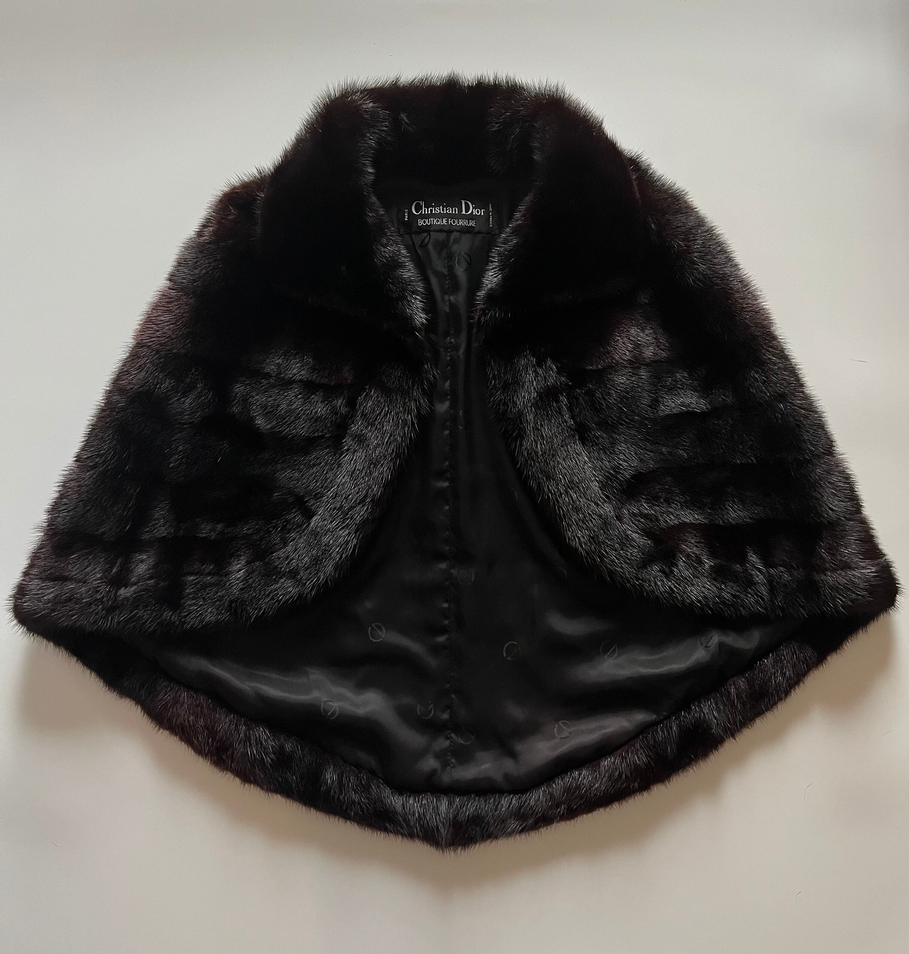 vintage christian dior boutique fourrure | triptraproll 