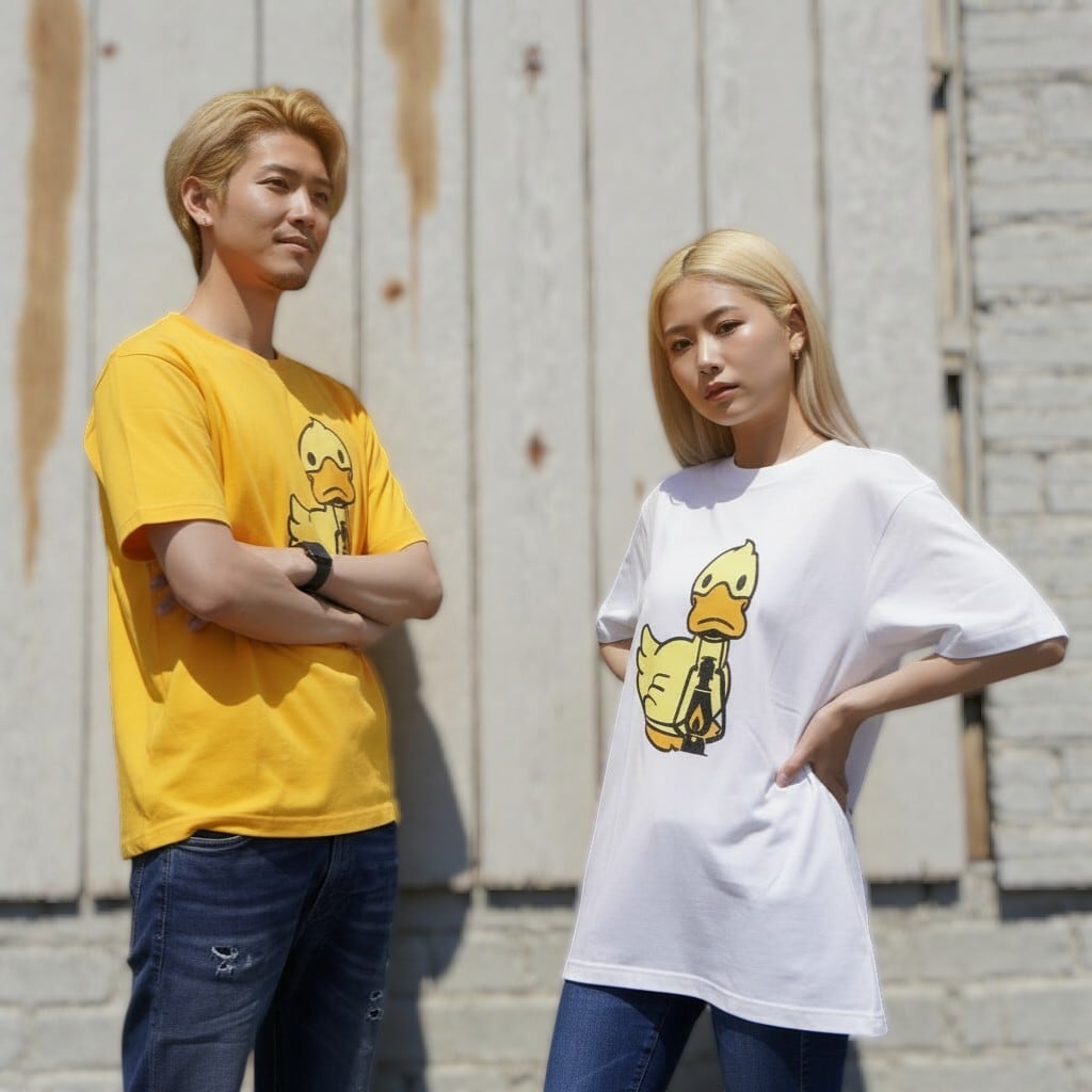 ゴディダック半袖Tシャツ（あひる） | Godisru