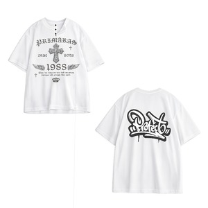 primaras×kinmedaiコラボ2弾ワッフルTee／ホワイト