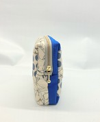 ポケットティッシュケース付き　スクエアポーチ　ペンギン｜とりさん工房ーかわいいハンドメイドポーチ