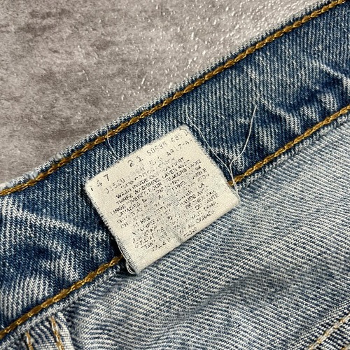 【W36 L32】 メキシコ製 usa levi's リーバイス 505 詳細写真6