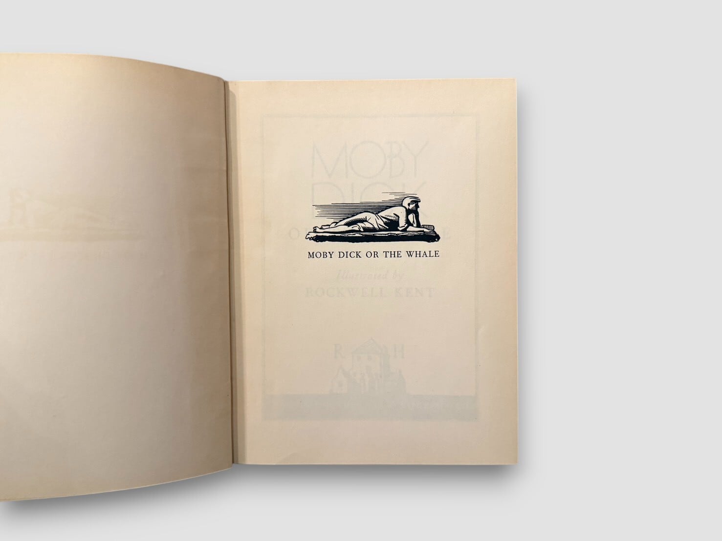 RL152】【FIRST EDITION ILLUSTRATED BY ROCKWELL KENT】Moby-Dick; or