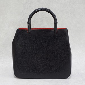 GUCCI グッチ 0021061 バンブー ハンドバッグ ブラック