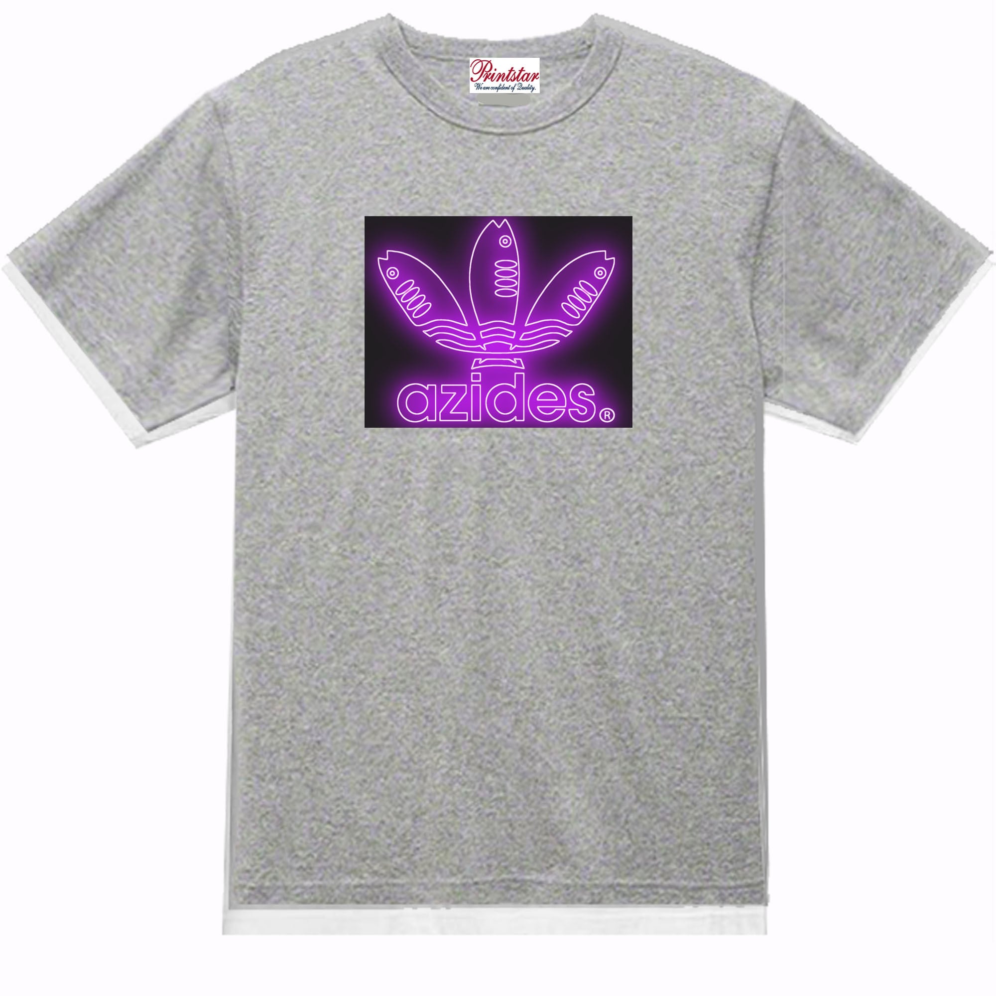 azides/半袖S～3XL］ アジデスTシャツ ネオンカラー | parodys