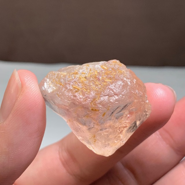 9.ピンクフローライト×フローライトハリネズミ